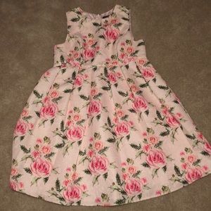 Floral maternity dress